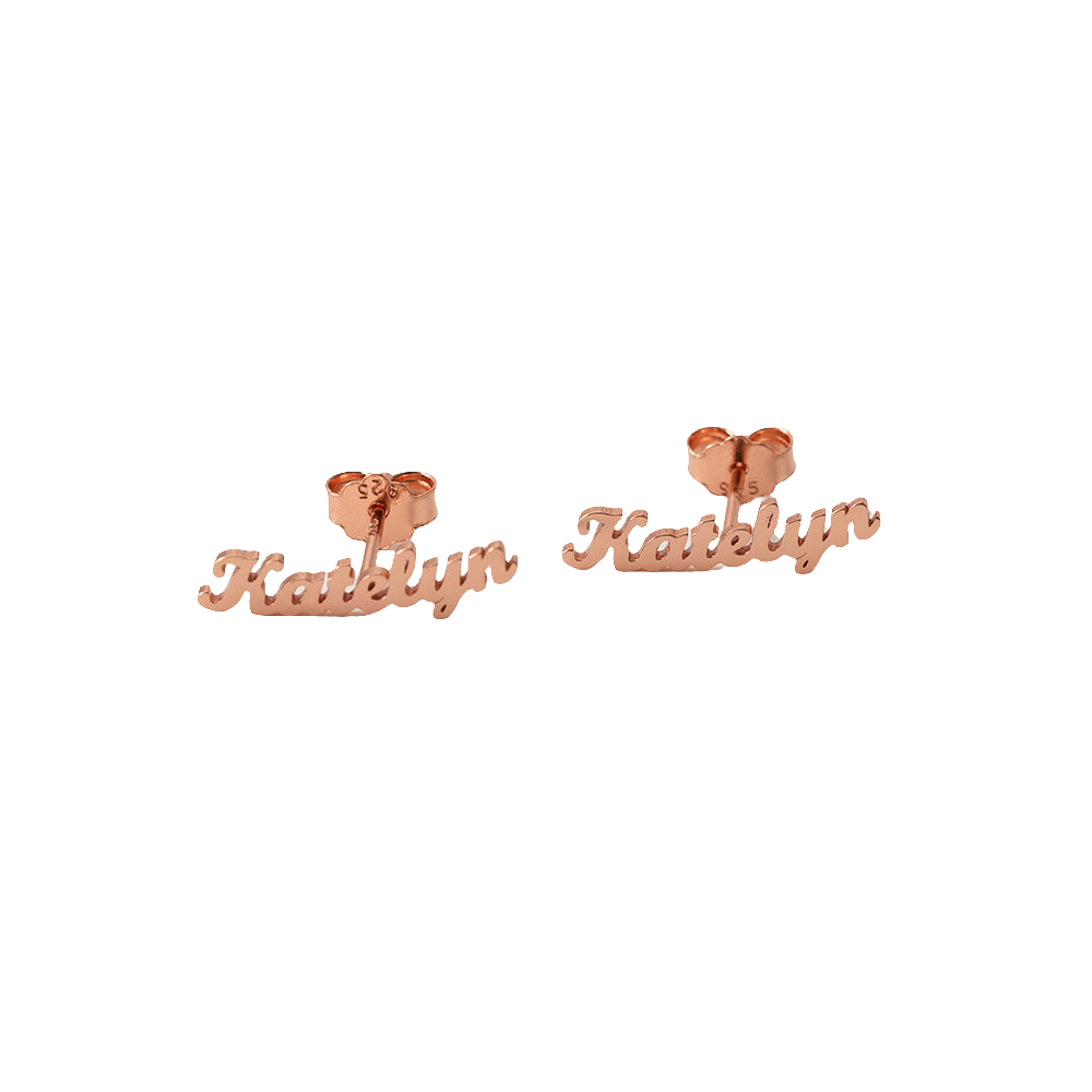 Personalized Name Earrings